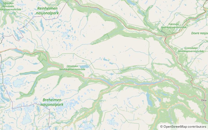 leirungshoi reinheimen national park location map