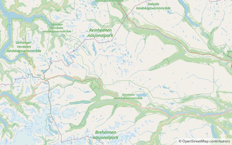 stamahjulet reinheimen nationalpark location map