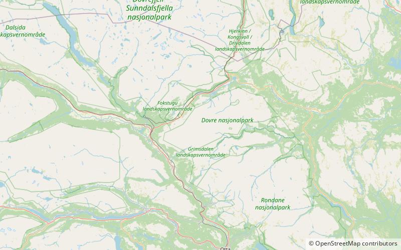 Fokstuguhøi location map