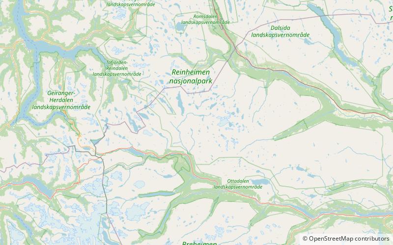 hoggoymen parc national de reinheimen location map