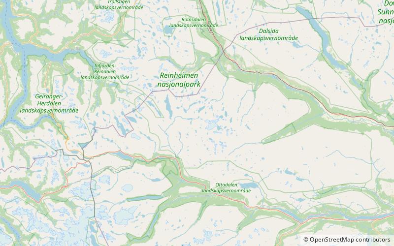 dorkampen reinheimen nationalpark location map