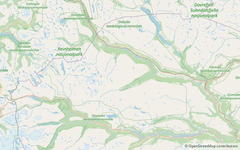 digervarden parc national de reinheimen location map
