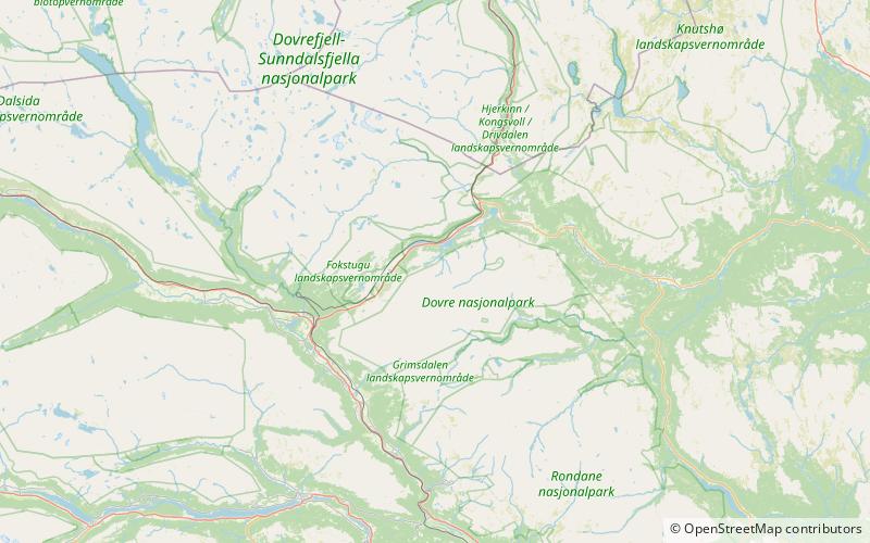 Blåberget location map