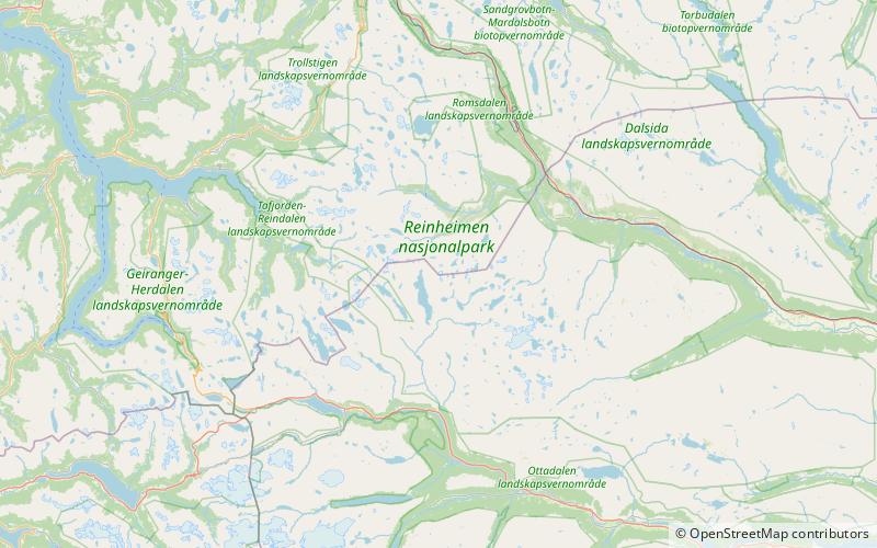 Benkehøa location map