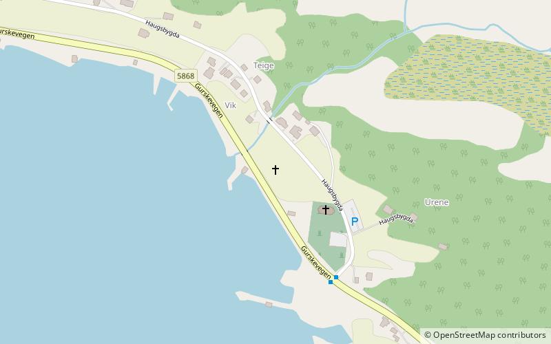 Gursken Church location map