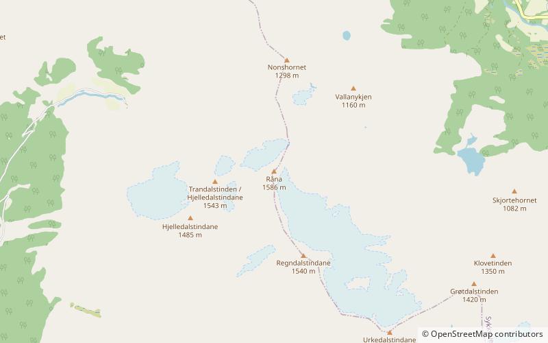 Råna location map