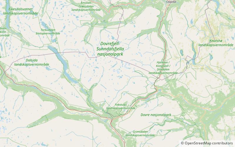 Storstyggesvånåtinden location map