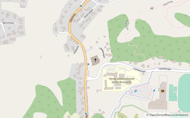 Herøy kyrkje location map