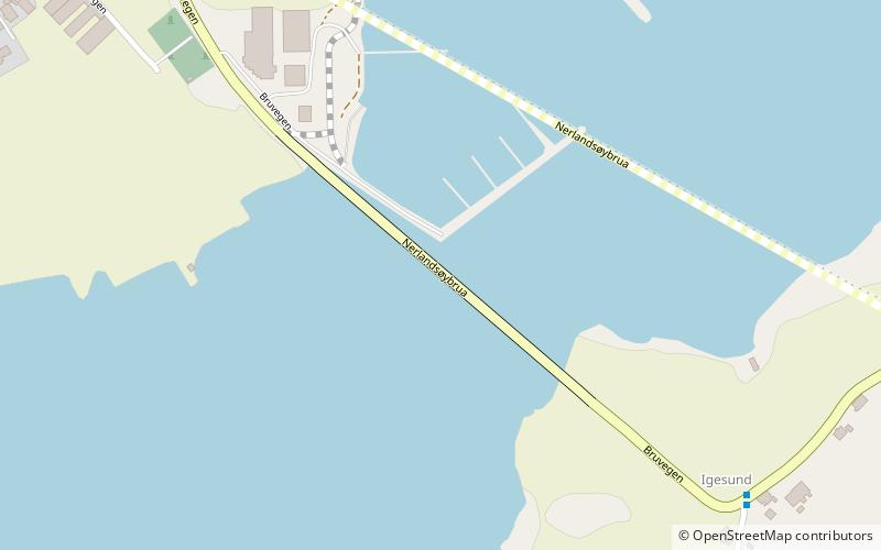 Nerlandsøy Bridge location map