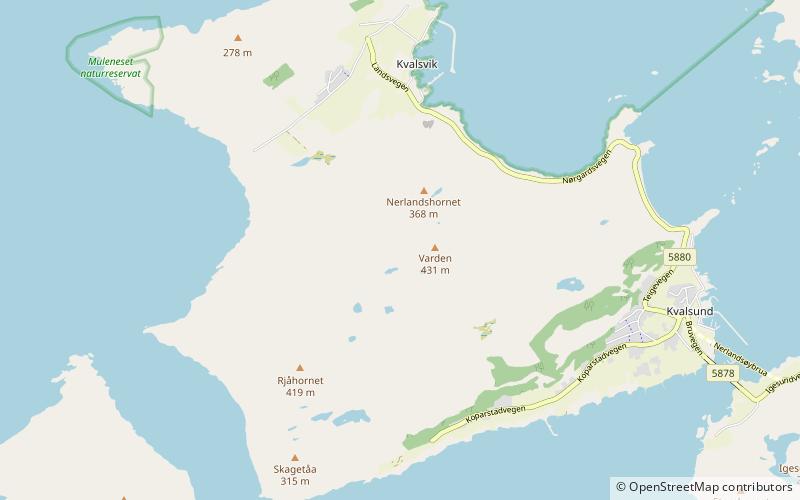 Nerlandsøya location map