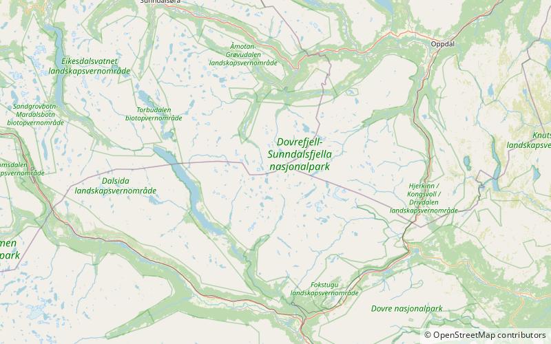 Salhøa location map