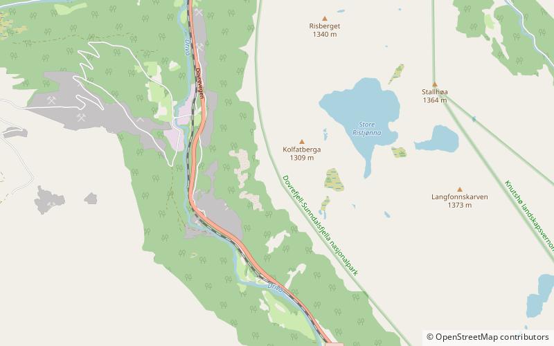 Drivdalen location map