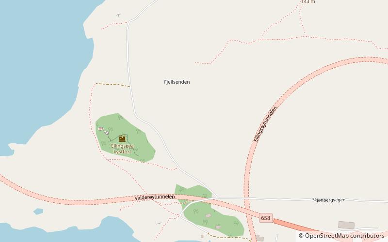 Ellingsøya location map
