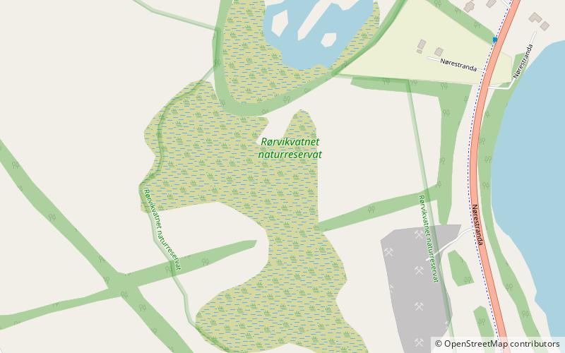 Rezerwat Przyrody Rørvikvatnet location map