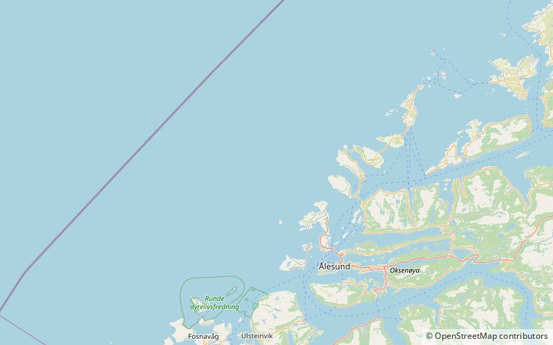 Storholmen fyr location map