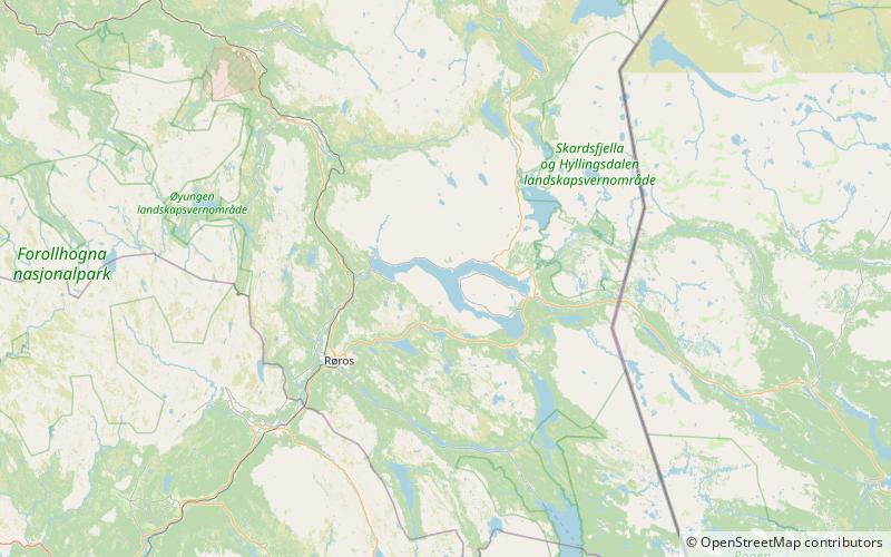 Aursunden location map