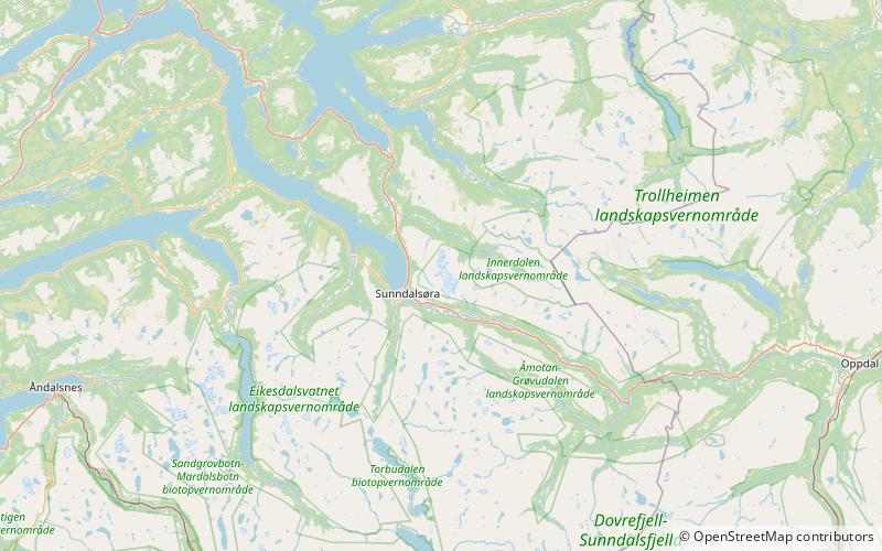 Dronningkrona location map