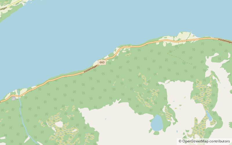 Langfjorden location map