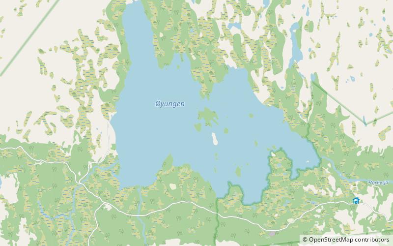 Øyungen location map