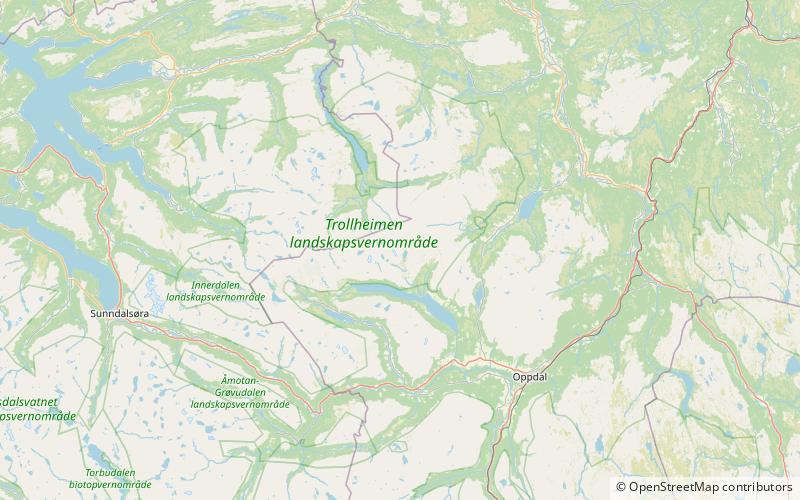 Blåhø location map
