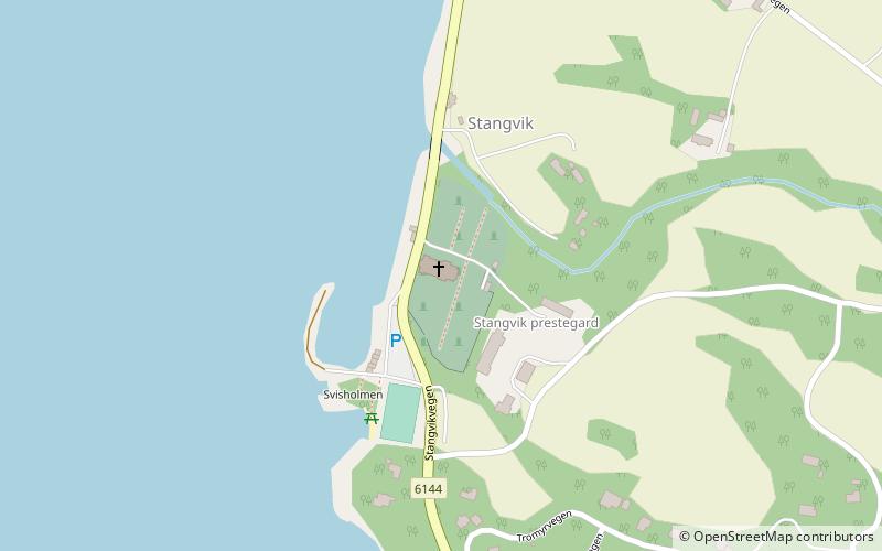 Stangvik Church location map
