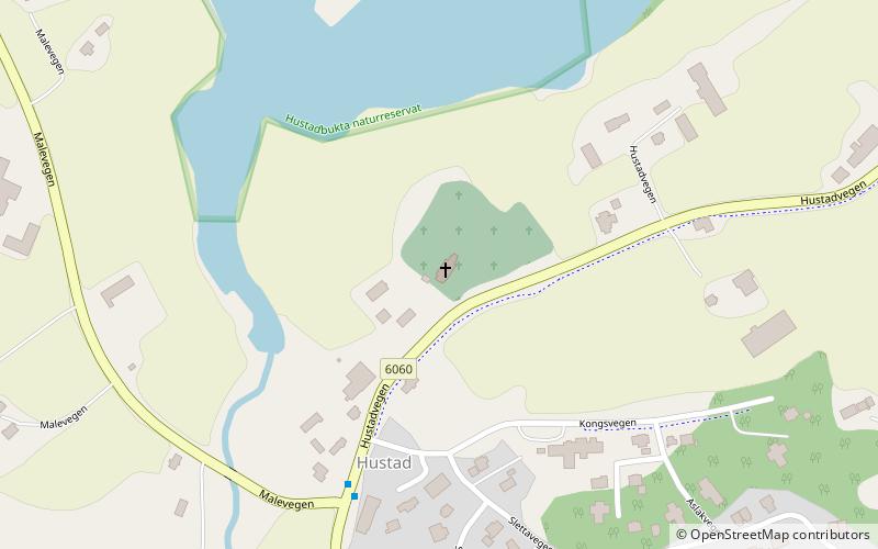 Hustad Church location map