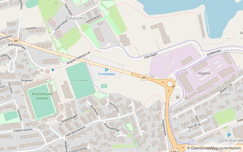 tunel atlantycki kristiansund location map