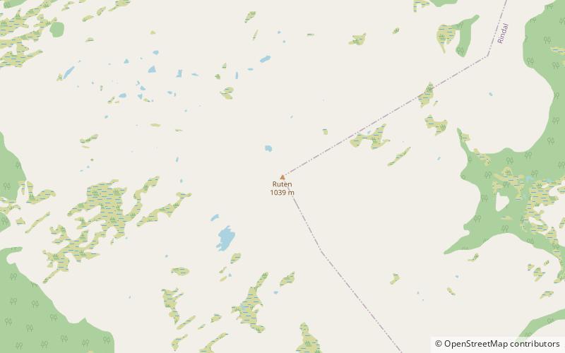 Ruten location map