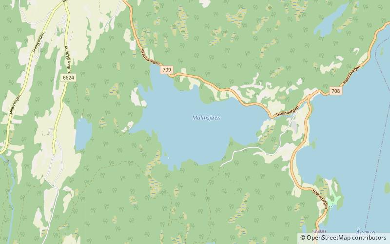 Malmsjøen location map