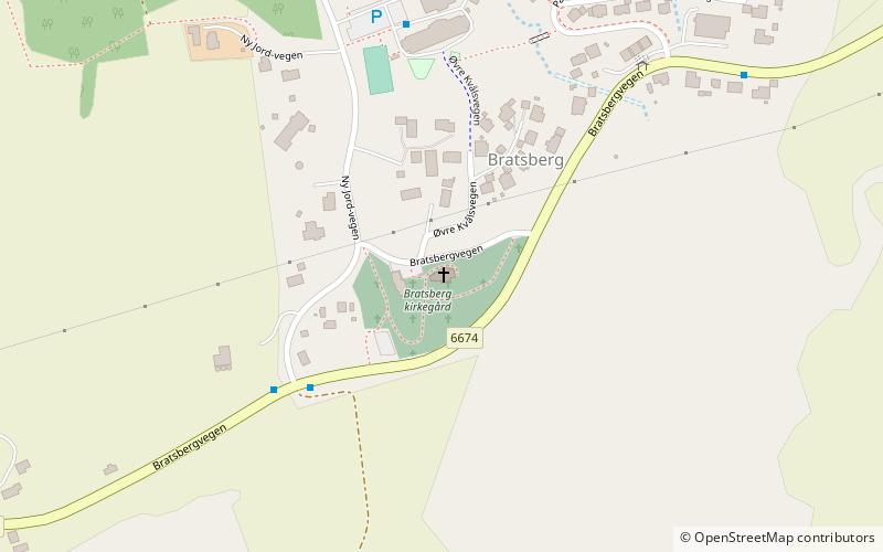 Bratsberg Church location map