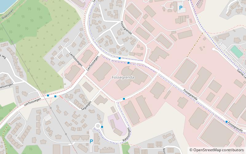 Fossegrenda location map