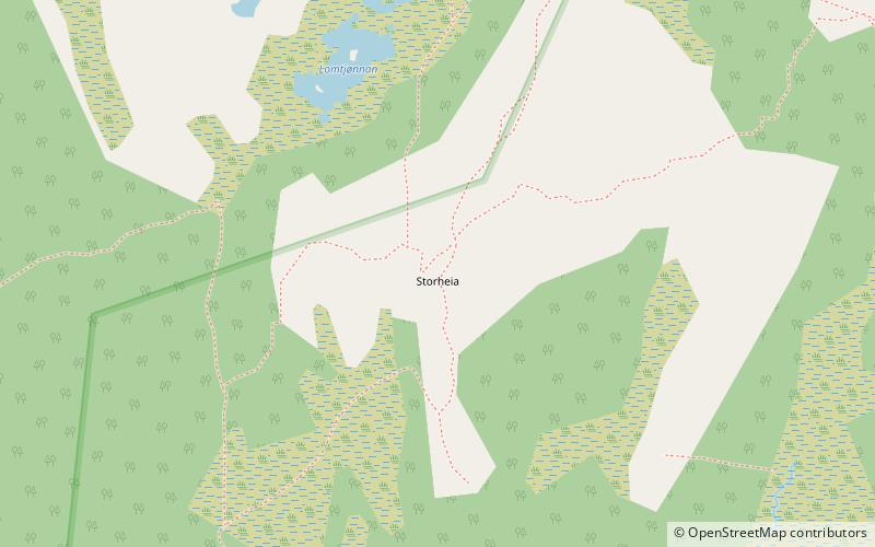 Storheia location map