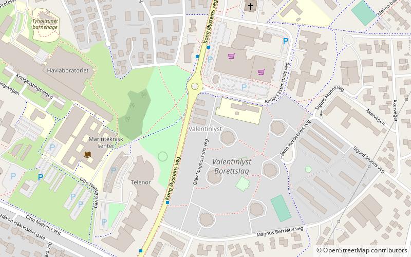 Valentinlyst location map