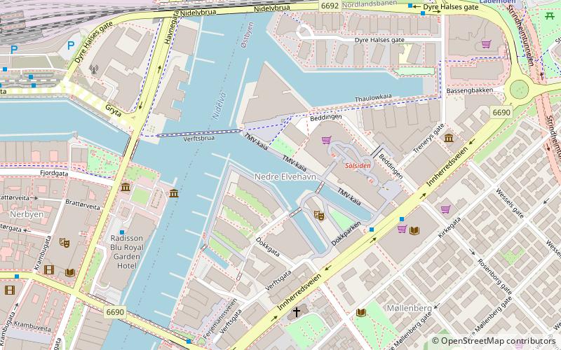 Nedre Elvehavn location map