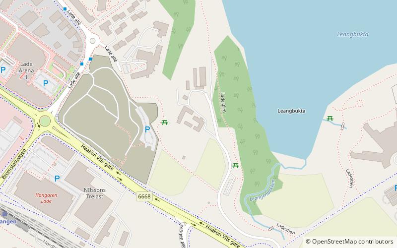 Leangen Gård location map