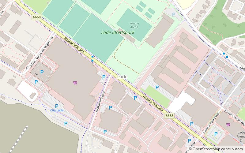 Lade location map