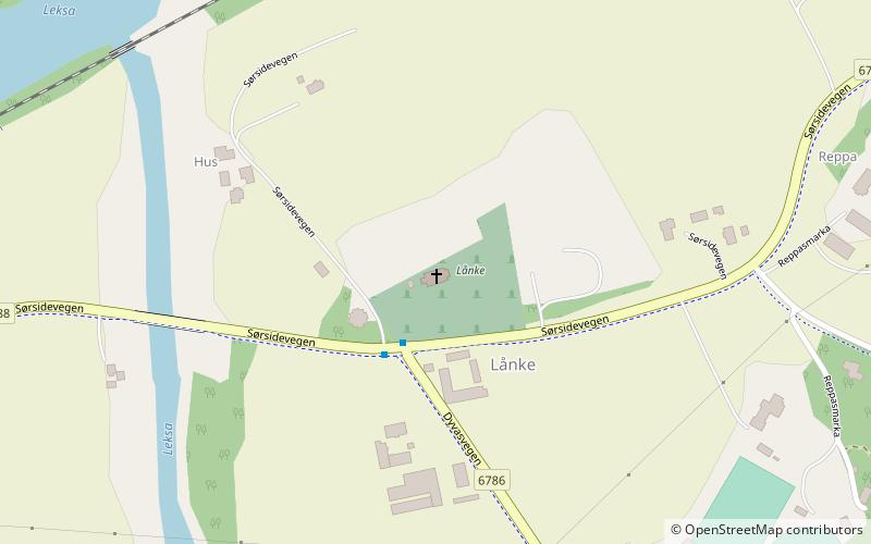 Lånke Church location map