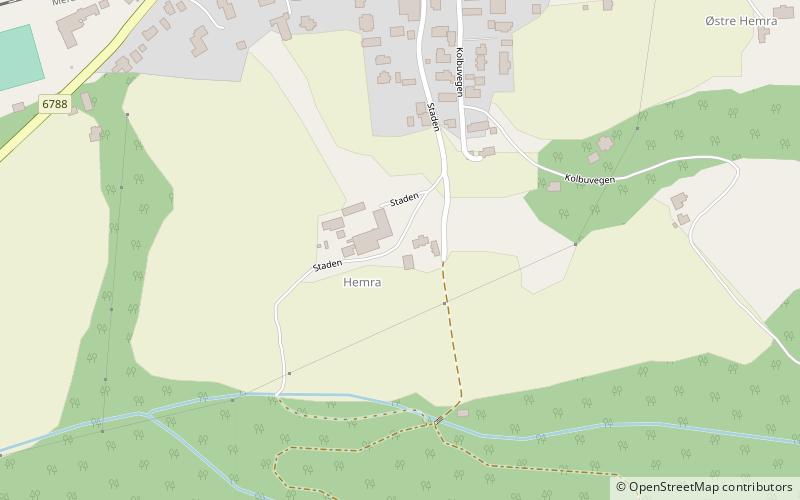 hegra festning location map