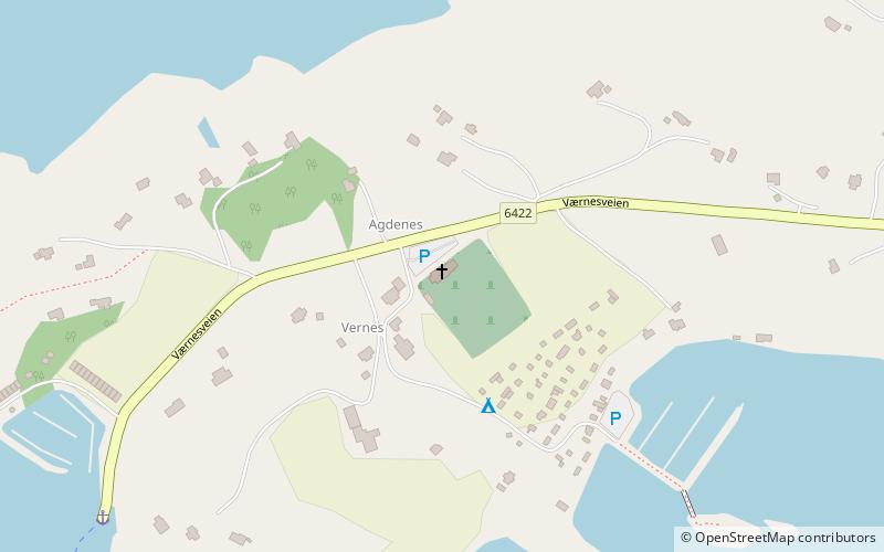 Agdenes Church location map