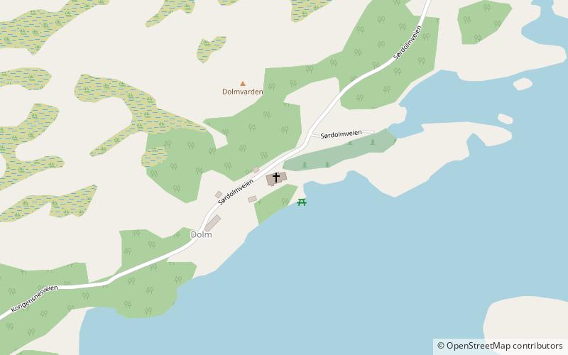 Dolm Church location map