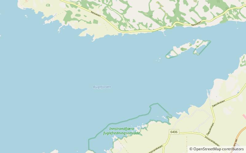 Bjugnfjorden location map