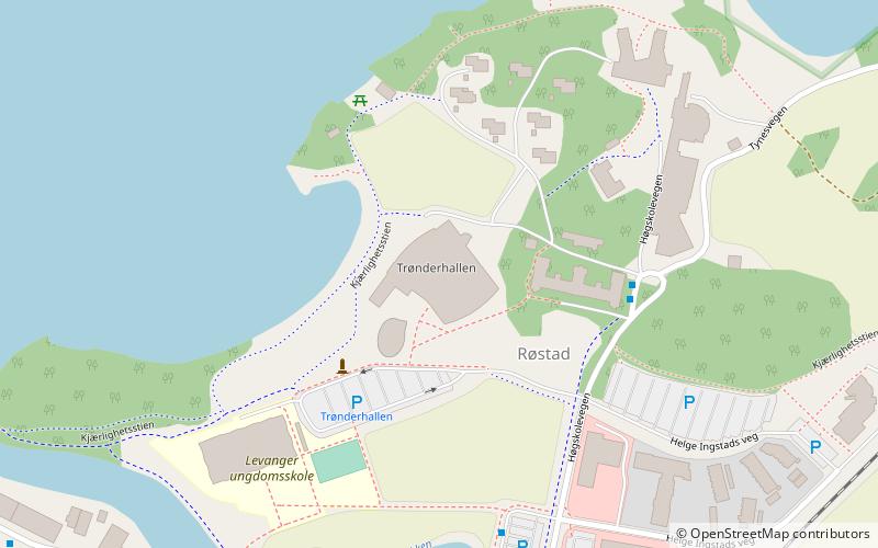 Trønderhallen location map