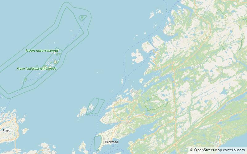 Asenvågøy Lighthouse location map