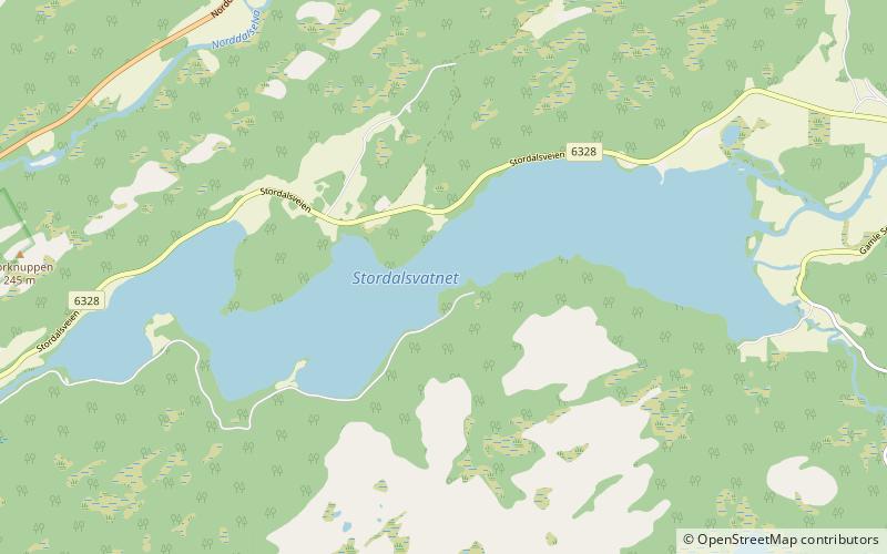 Stordalsvatnet location map