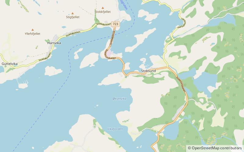 Stoksund Church location map