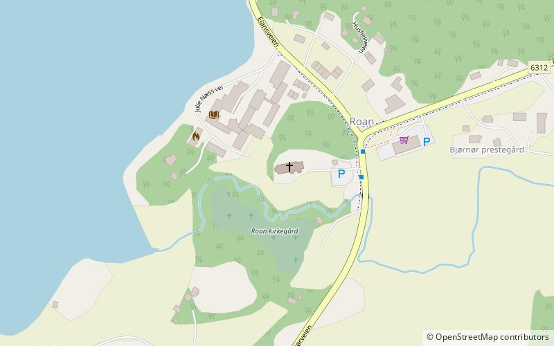Roan Church location map