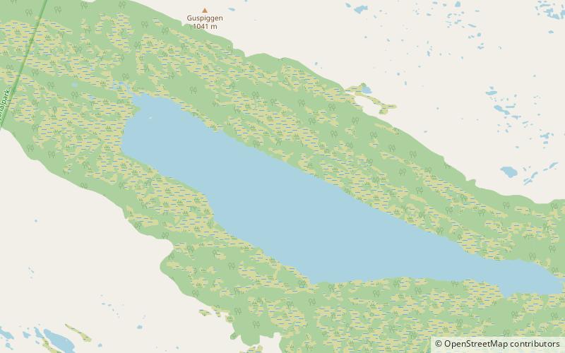 Gusvatnet location map