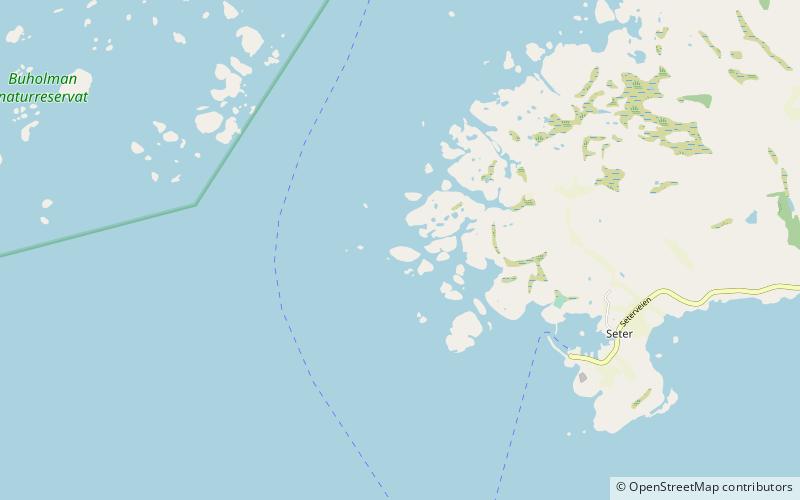 Buholmråsa Lighthouse location map