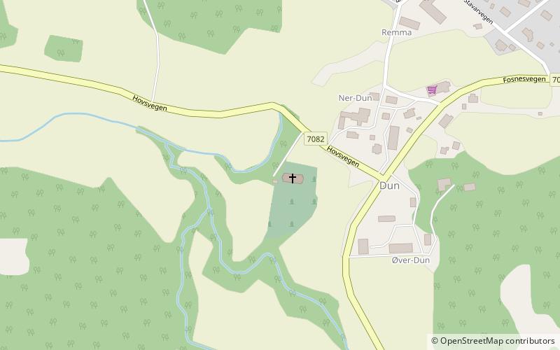 Dun Church location map