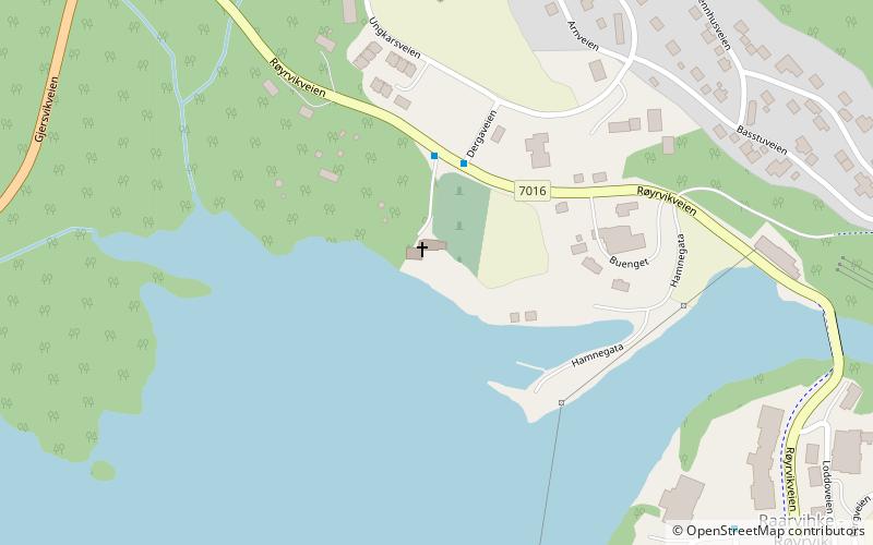 Røyrvik Church location map